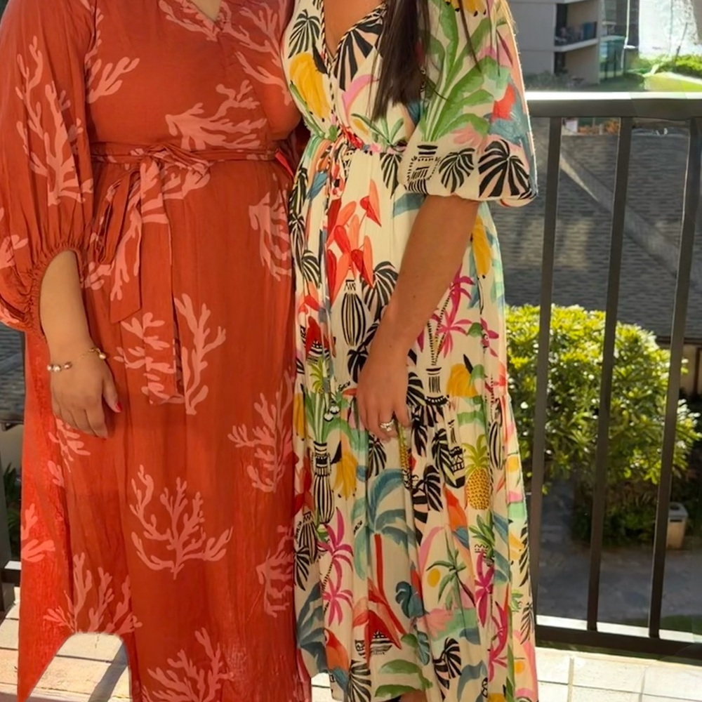 Farm Rio Tropical Print Maxi Dress - Picture 15 of 15